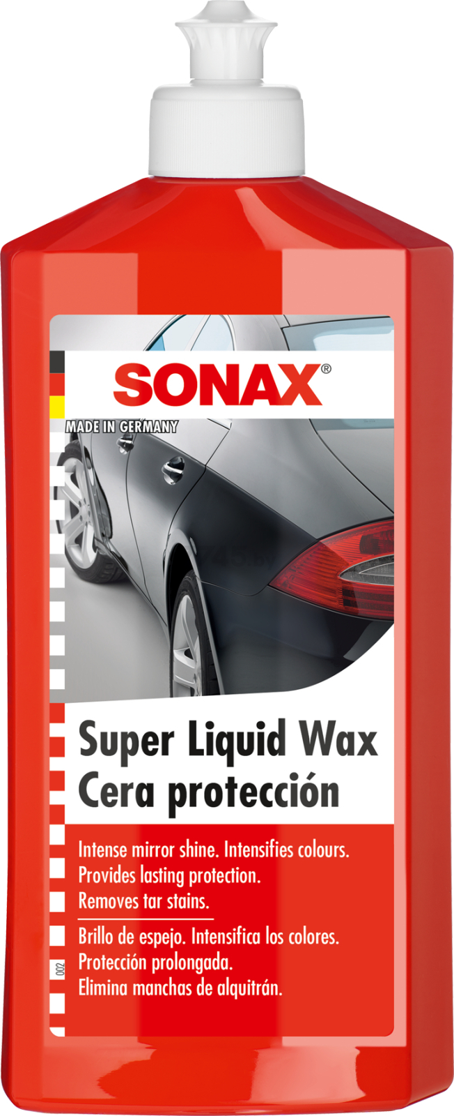 Воск для автомобиля SONAX Super Liquid Wax Cera Protection 500 мл (301200)