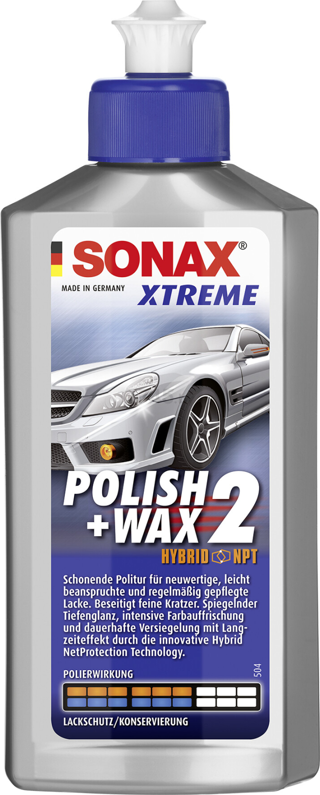 Полироль SONAX Xtreme Polish+Wax 2 250 мл (207100)