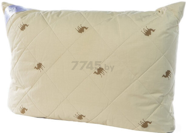 Подушка для сна ФАЙБЕРТЕК Верблюжья шерсть 48х68 см (68х48.С.В)