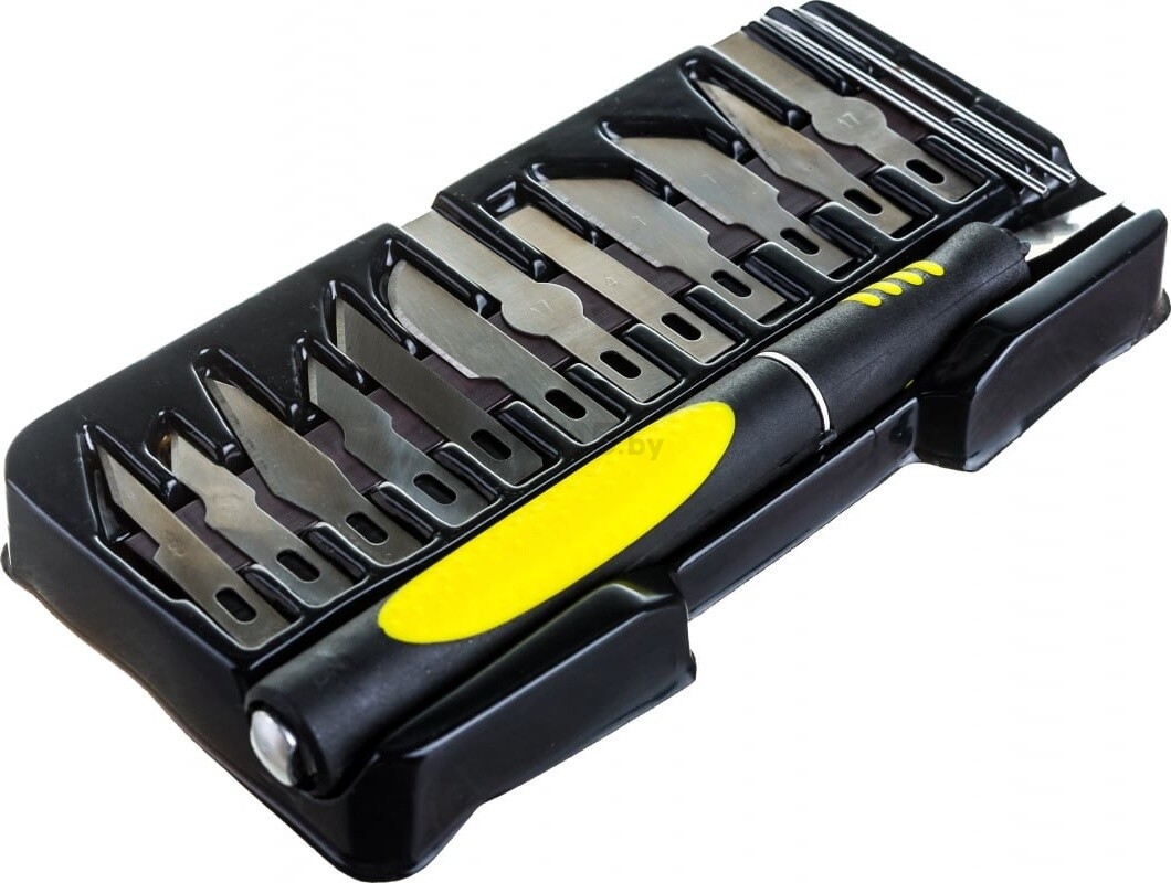 Набор нож-скальпель для точных работ с лезвиями DEKO BS16 SET16 16 предметов (065-0722) - Фото 5