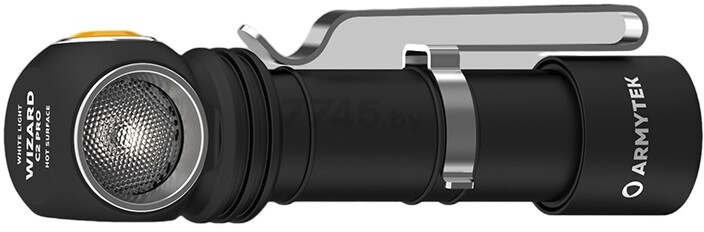 Фонарь светодиодный ARMYTEK Wizard C2 Pro Magnet USB белый свет (F08701C) - Фото 4