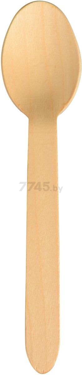 Ложки столовые одноразовые деревянные ABENA Gastro-line 100 штук (539702)