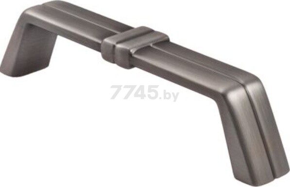 Ручка мебельная скоба AKS Sandra-128 шлифованный никель (56822)