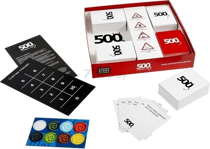 Игра настольная COSMODROME GAMES 500 злобных карт версия 3.0 (52060) - Фото 2