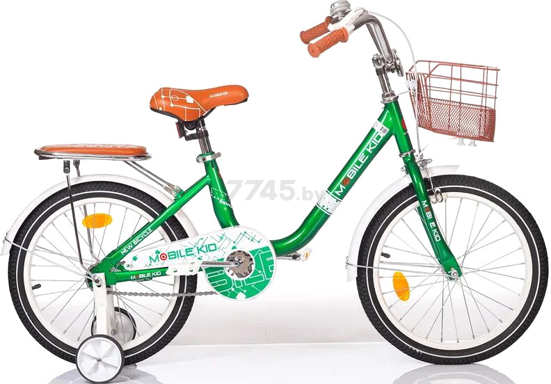 Велосипед детский MOBILE KID Genta 18 Dark Green - Фото 2