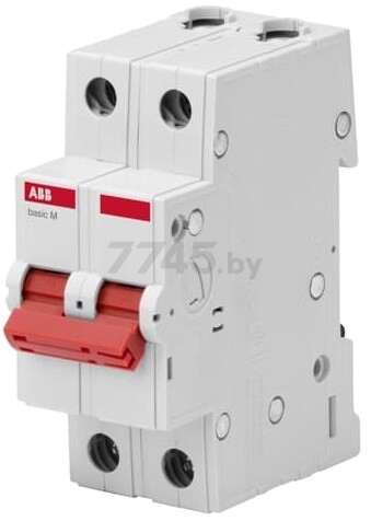 Выключатель нагрузки ABB Basic M 2P 25A (BMD51225)