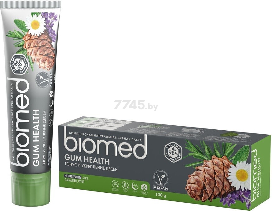 Зубная паста BIOMED Gum Health Комплексная 100 г (7640168932589)