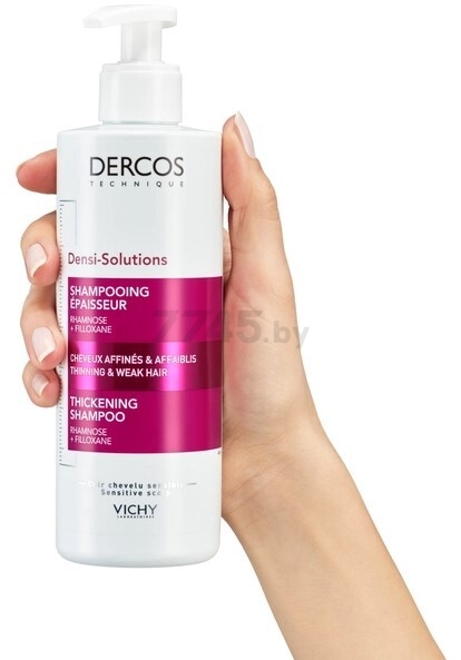 Шампунь VICHY Dercos Densi-Solutions Уплотняющий 400 мл (3337875700528) - Фото 7