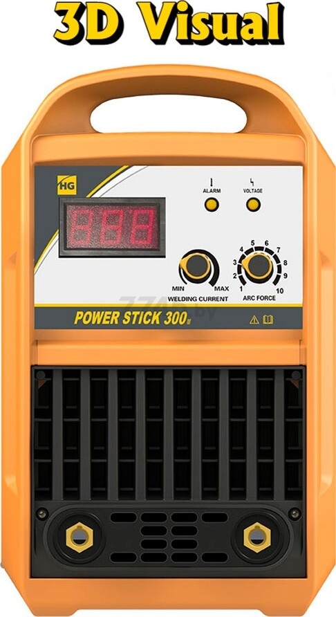 Инвертор сварочный HUGONG Power stick 300 III (29617) - Фото 4
