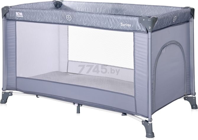 Манеж-кровать LORELLI Torino 1 Silver Blue (10080452124)