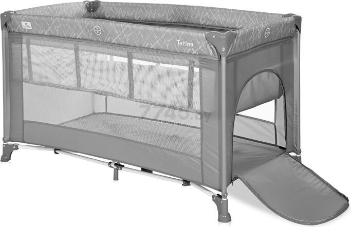 Манеж-кровать LORELLI Torino 2 Grey (10080462123) - Фото 3