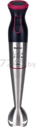 Блендер погружной BLACKTON Bt HB1033SS черный-красный - Фото 2