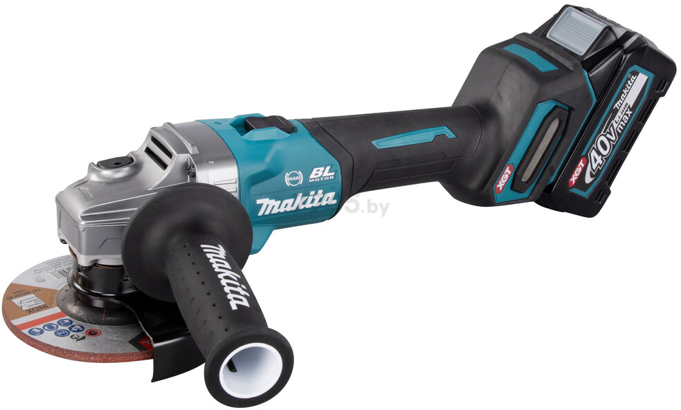 Шлифмашина угловая аккумуляторная MAKITA GA 004 GM 201 XGT (GA004GM201) - Фото 2