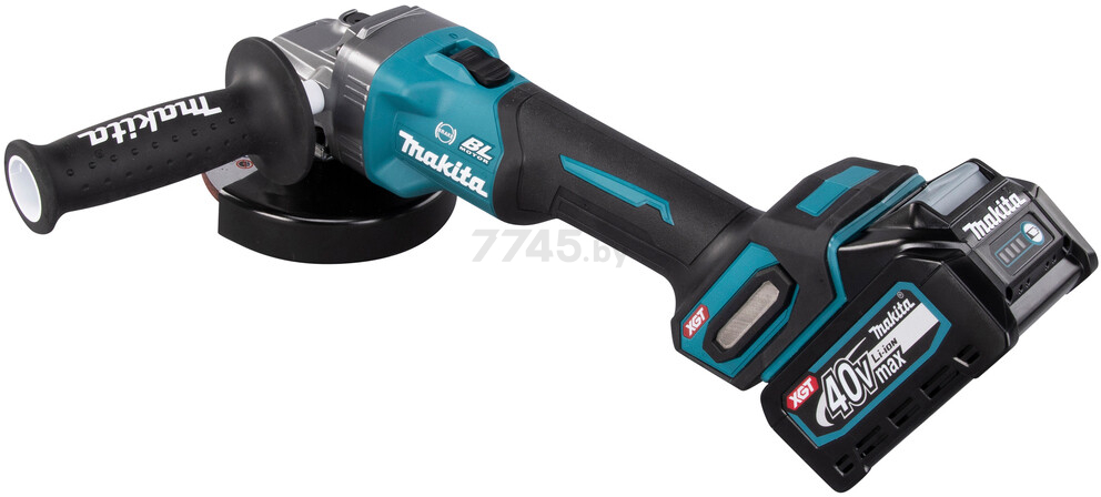 Шлифмашина угловая аккумуляторная MAKITA GA 004 GM 201 XGT (GA004GM201) - Фото 5