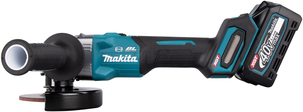 Шлифмашина угловая аккумуляторная MAKITA GA 004 GM 201 XGT (GA004GM201) - Фото 3