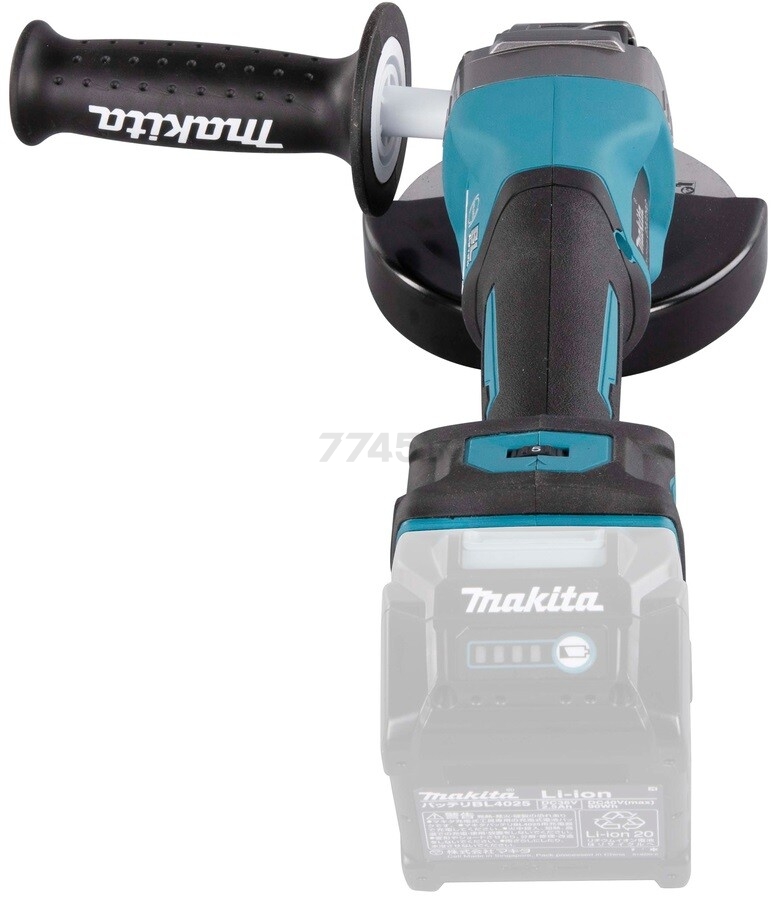 Шлифмашина угловая аккумуляторная MAKITA GA 029 GZ XGT (GA029GZ) - Фото 7