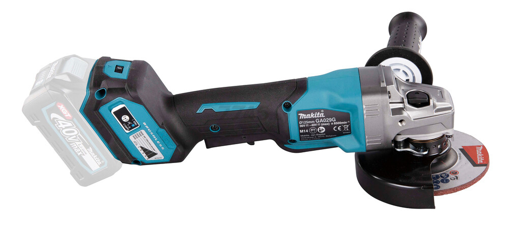 Шлифмашина угловая аккумуляторная MAKITA GA 029 GZ XGT (GA029GZ) - Фото 5