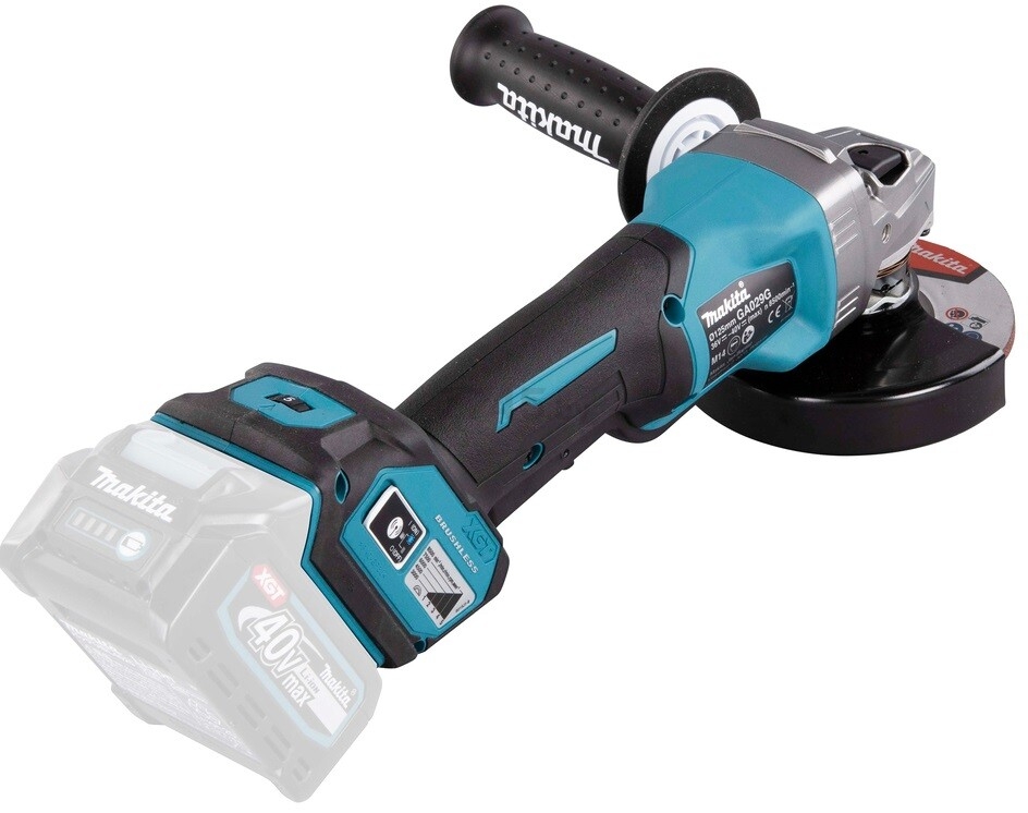 Шлифмашина угловая аккумуляторная MAKITA GA 029 GZ XGT (GA029GZ) - Фото 6