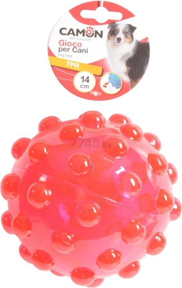 Игрушка для собак CAMON Мячик для вкусняшек 14 см (AD064/C)