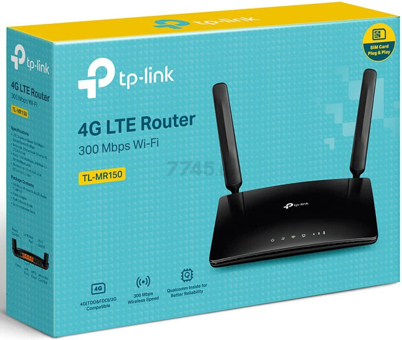 Wi-Fi роутер TP-LINK TL-MR150 - Фото 8
