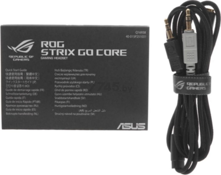 Наушники-гарнитура игровые ASUS ROG Strix Go Core - Фото 9