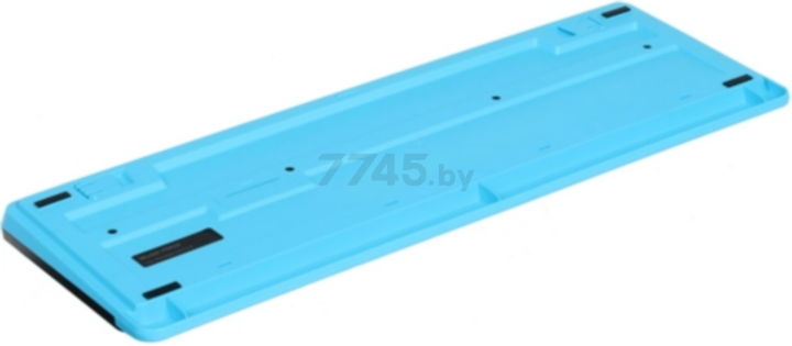 Комплект беспроводной клавиатура и мышь A4TECH Fstyler FG1010 Black/Blue - Фото 4