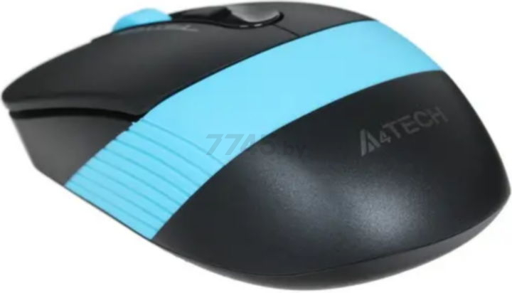 Комплект беспроводной клавиатура и мышь A4TECH Fstyler FG1010 Black/Blue - Фото 7