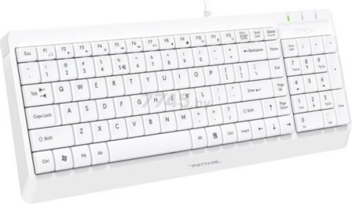 Комплект клавиатура и мышь A4TECH Fstyler F1512 White - Фото 3