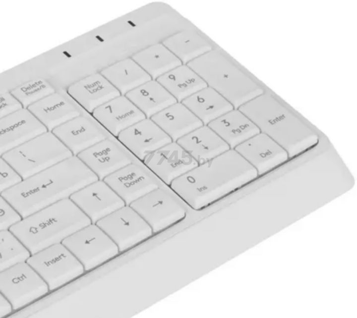 Комплект клавиатура и мышь A4TECH Fstyler F1512 White - Фото 5