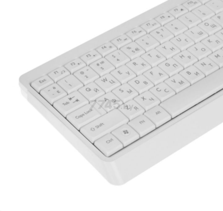 Комплект клавиатура и мышь A4TECH Fstyler F1512 White - Фото 6