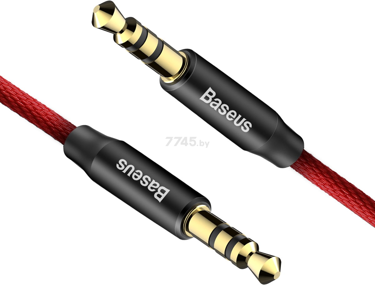 Кабель BASEUS Yiven Audio Cable M30 Red Black (CAM30-B91) - Фото 4