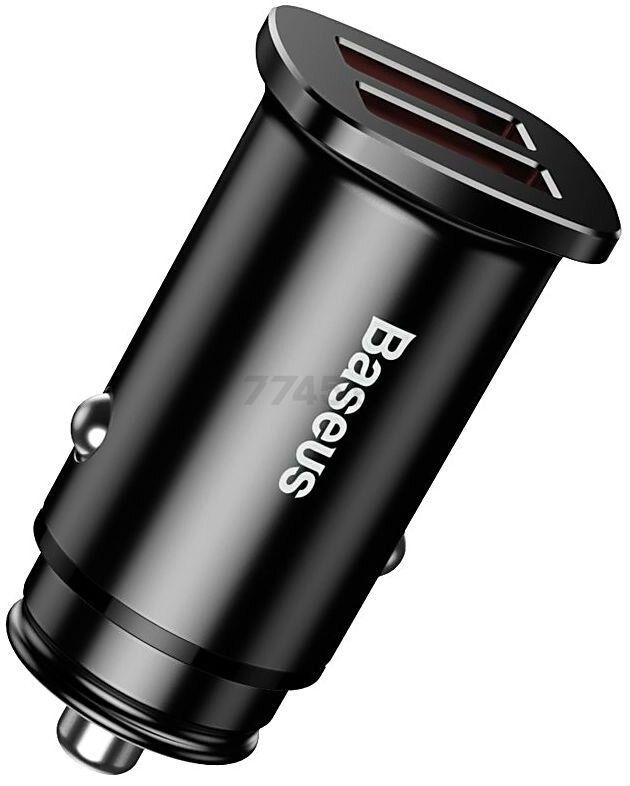 Автомобильное зарядное устройство BASEUS CCALL-DS01 Black - Фото 3