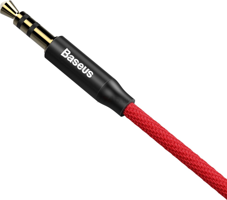 Кабель BASEUS Yiven Audio Cable M30 Red Black (CAM30-C91) - Фото 5