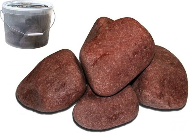 Камень для бани и сауны ARIZONE Яшма обвалованный 10 кг (62-101001)