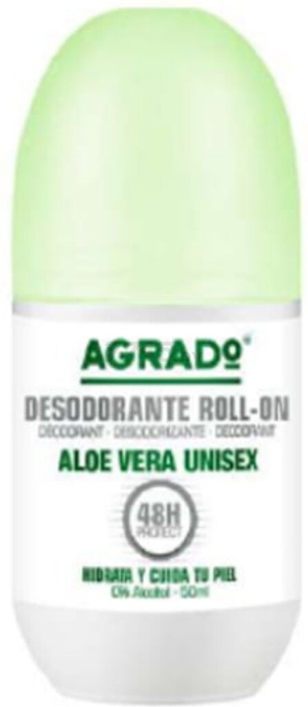 Дезодорант шариковый AGRADO Aloe Vera Unisex 48h Protect 50 мл (52522)