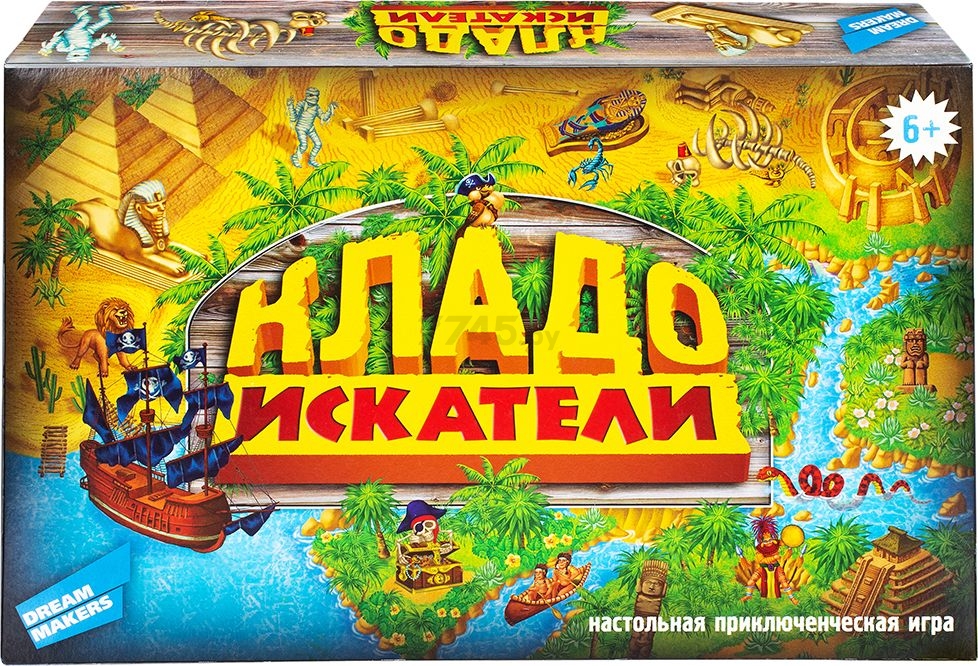 Игра настольная DREAM MAKERS Кладоискатели (1206C)