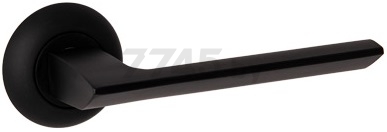 Ручка дверная на розетке CODE DECO H-14105-A-BLM черный матовый (00028236)