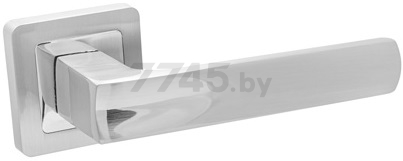 Ручка дверная на розетке CODE DECO H-22110-A-CRM хром (00028231)