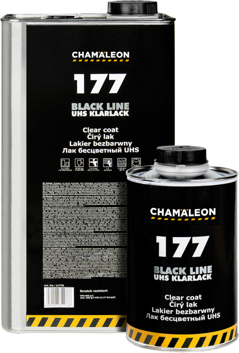 Лак акриловый CHAMAELEON 177 Black Line UHS 1 л (11775)