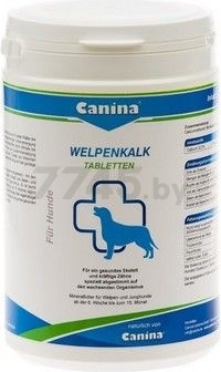 Добавка для щенков CANINA Welpenkalk 350 штук 350 г (4027565120758)