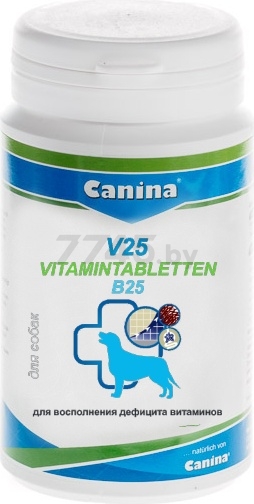 Витамины для собак CANINA V25 Vitamin 60 штук 200 г (4027565110117)