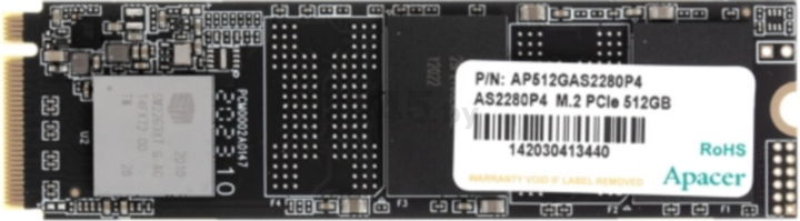 SSD диск Apacer AS2280P4 512GB (AP512GAS2280P4-1)