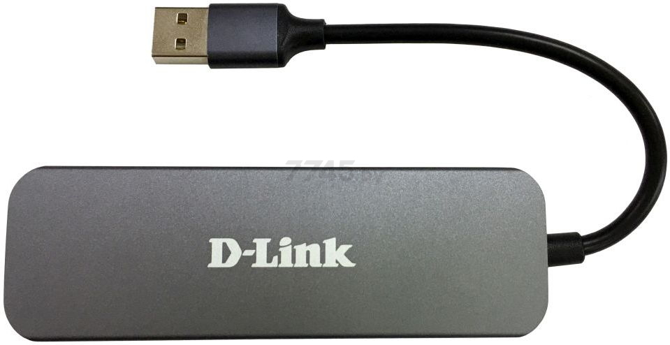 USB-хаб D-LINK DUB-H4-E1A - Фото 2