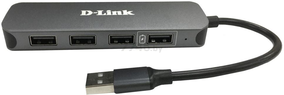 USB-хаб D-LINK DUB-H4-E1A - Фото 3