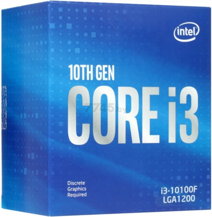 Процессор INTEL Core i3-10100F (Box)