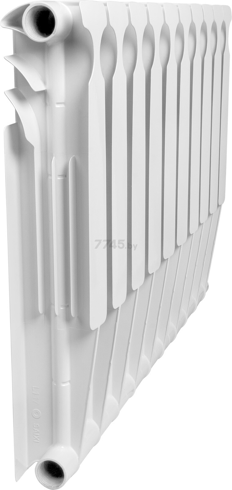 Радиатор биметаллический SAS 500/95 10 секций (HF-500B8) - Фото 4