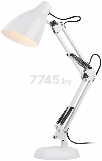 Лампа настольная ЭРА N-123-E27-40W-W белый