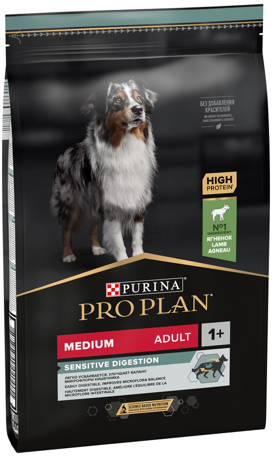 Сухой корм для собак PURINA PRO PLAN Medium Adult Sensitive Digestion ягненок с рисом 7 кг (7613035228153) - Фото 11