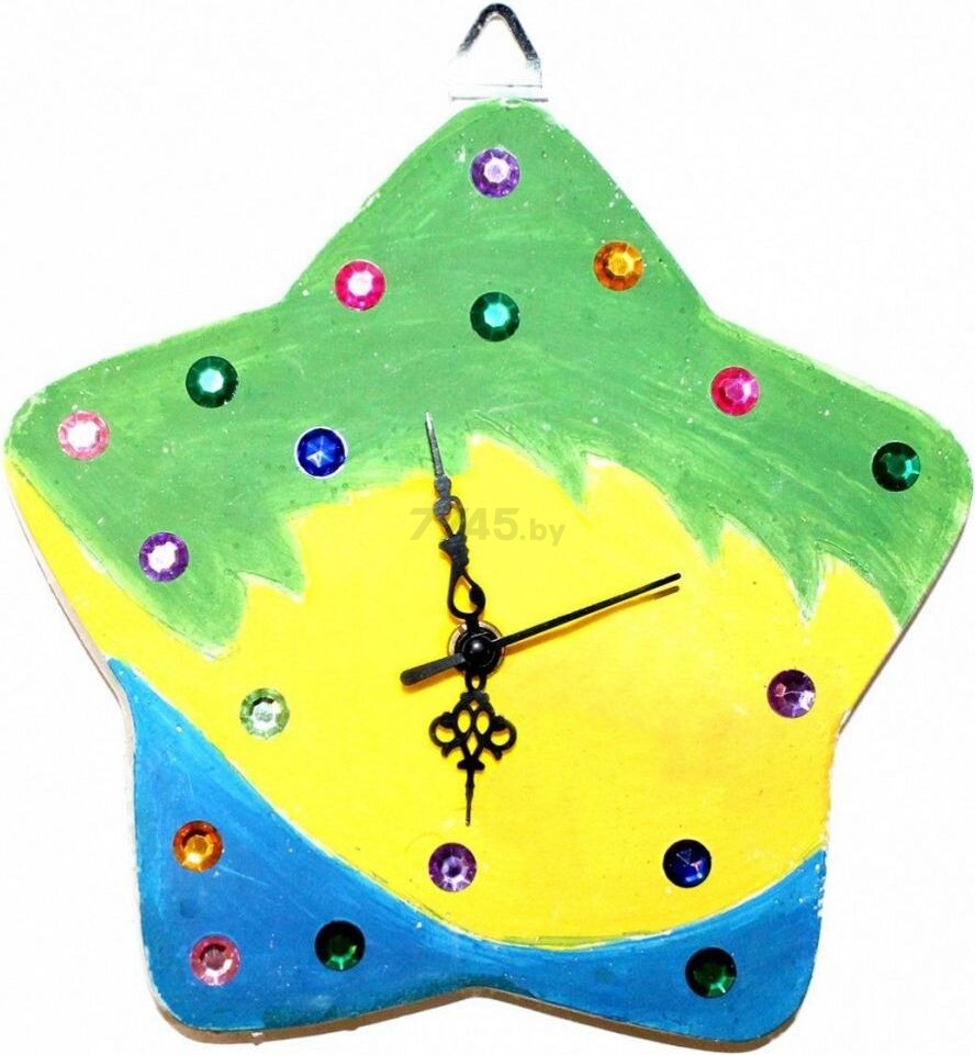 Набор для творчества BRADEX Арт-часы Звезда (DE 0168) - Фото 2