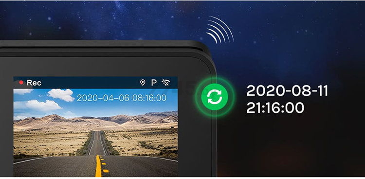 Видеорегистратор автомобильный 70MAI Dash Cam Pro Plus A500S - Фото 8